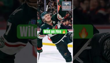 Kirill Kaprizov & Jesper Wallstedt SURGING 🥵 #shorts #fantasyhockey