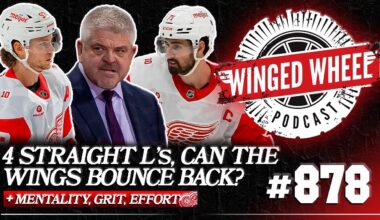 RED WINGS BEATDOWN - CAN DETROIT BOUNCE BACK? - Winged Wheel Podcast - Nov. 30th, 2025