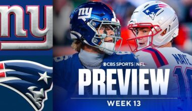 Giants vs Patriots Monday Night Football Preview: Predictions and Best Bets | NFL Week 13