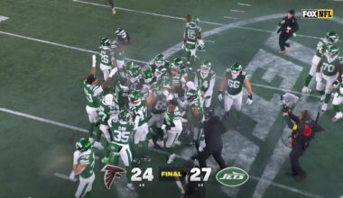 Falcons vs. Jets CRAZY ENDING!