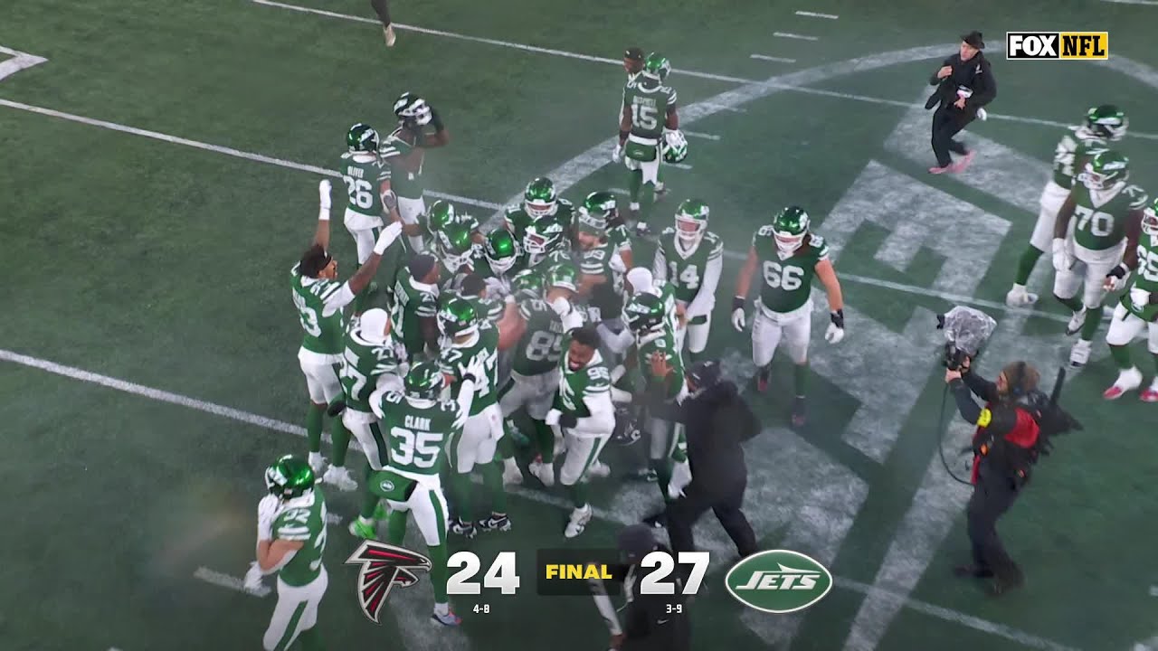 Falcons vs. Jets CRAZY ENDING!