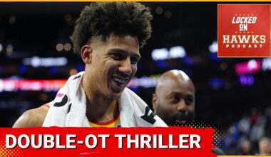 Jalen Johnson, Nickeil Alexander-Walker lead Atlanta Hawks to double-OT win over Philadelphia 76ers