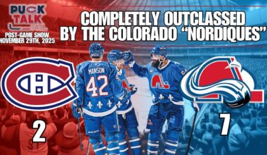 PuckTalk Post-Game | Completely Outclassed By The Colorado 'Nordiques"!