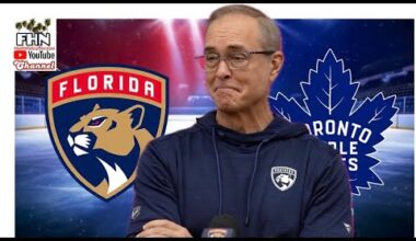 Paul Maurice, Panthers Practice: Toronto Maple Leafs at Florida on Tuesday Night