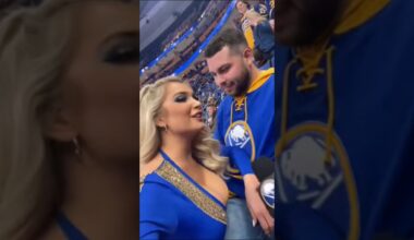 NHL Reporter Fan Interview - KeyBank Center #nhl #nhlhighlights #buffalosabres #funnyshorts #funny