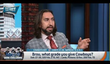 FIRST THINGS FIRST | Nick Wright BLOWN AWAY, Dak Prescott Is The MVP With Dallas Cowboys | NFL