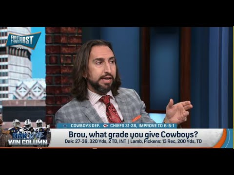 FIRST THINGS FIRST | Nick Wright BLOWN AWAY, Dak Prescott Is The MVP With Dallas Cowboys | NFL