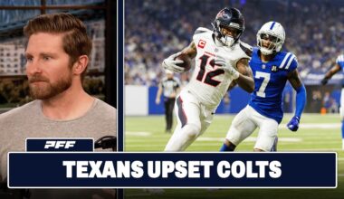 Houston Texans vs. Indianapolis Colts Review | PFF Grade Release Show