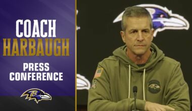 John Harbaugh: 'All Our Focus Is on the Steelers' | Baltimore Ravens