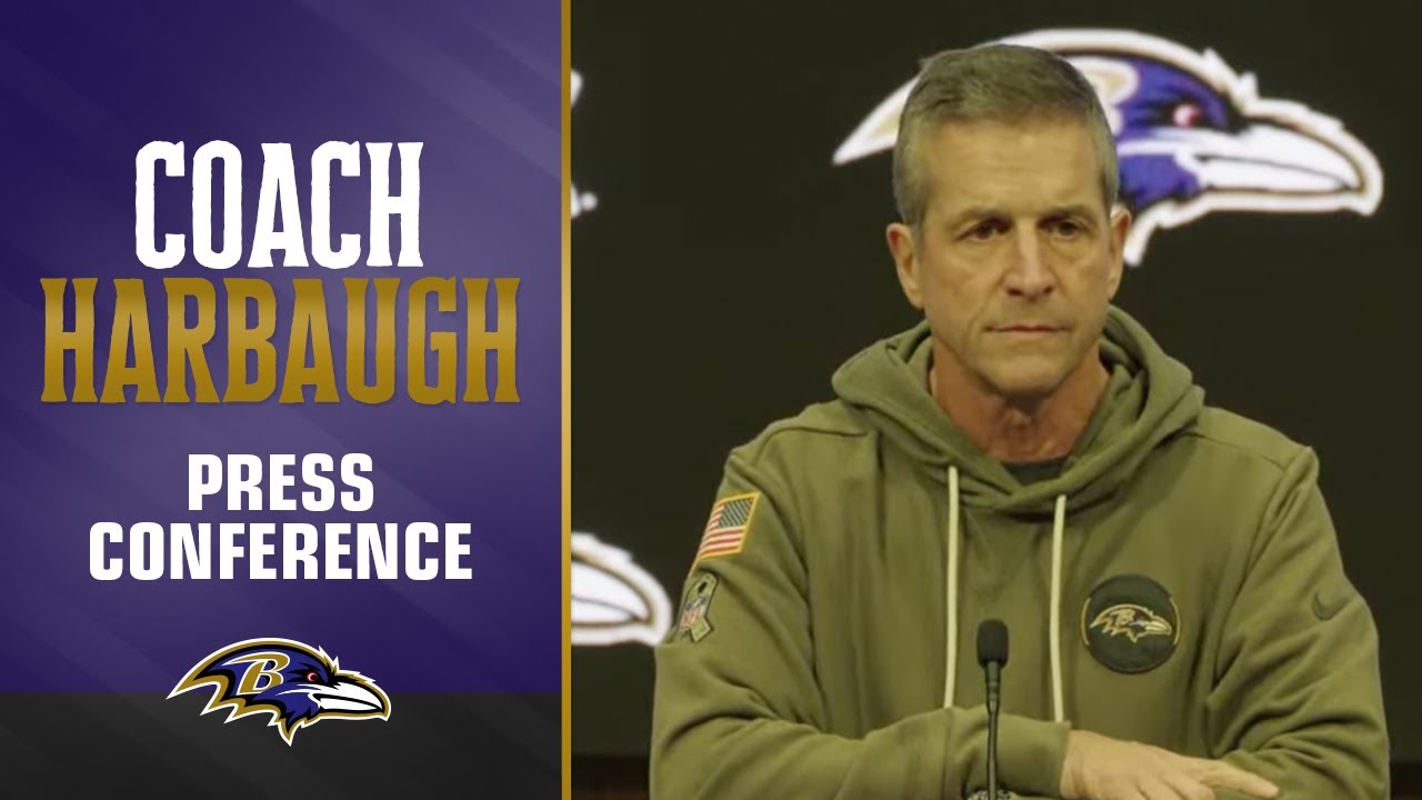John Harbaugh: 'All Our Focus Is on the Steelers' | Baltimore Ravens