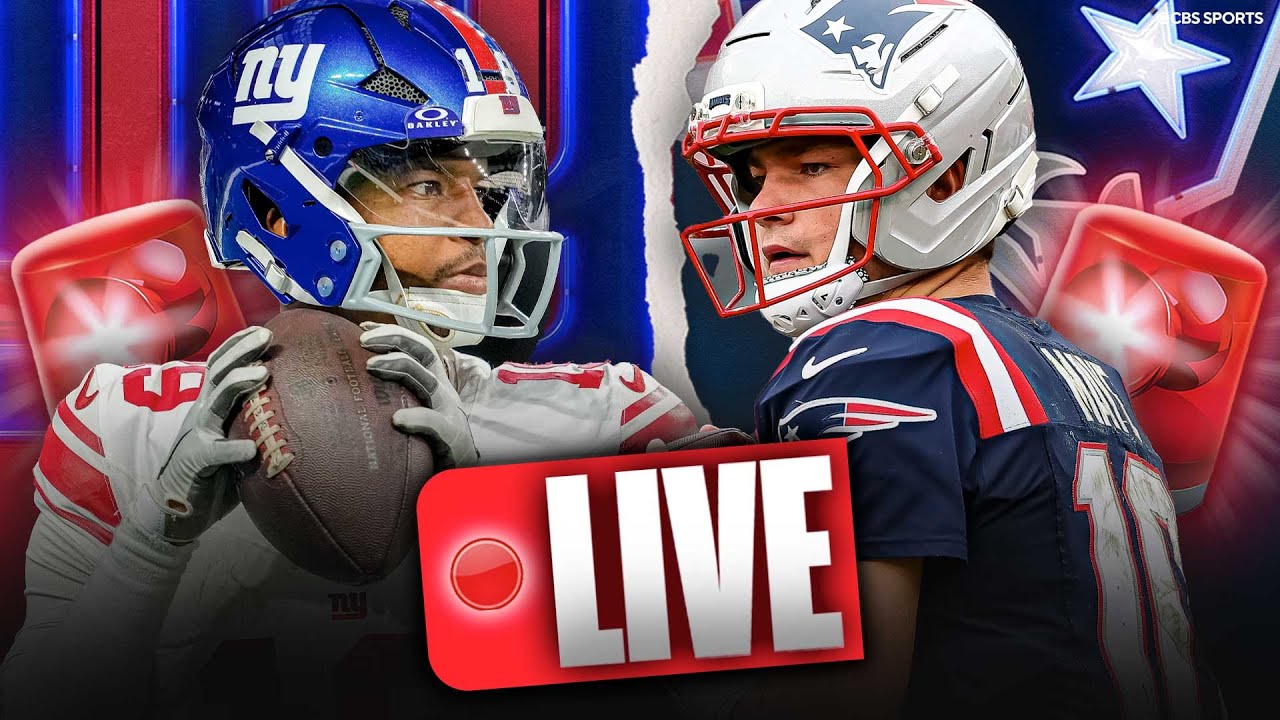 Monday Night Football LIVE Pregame: Giants vs Patriots Picks, Predictions and Best Bets ✅