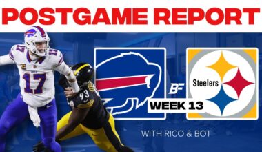 Buffalo Bills vs. Pittsburgh Steelers | POSTGAME INSTANT REACTION