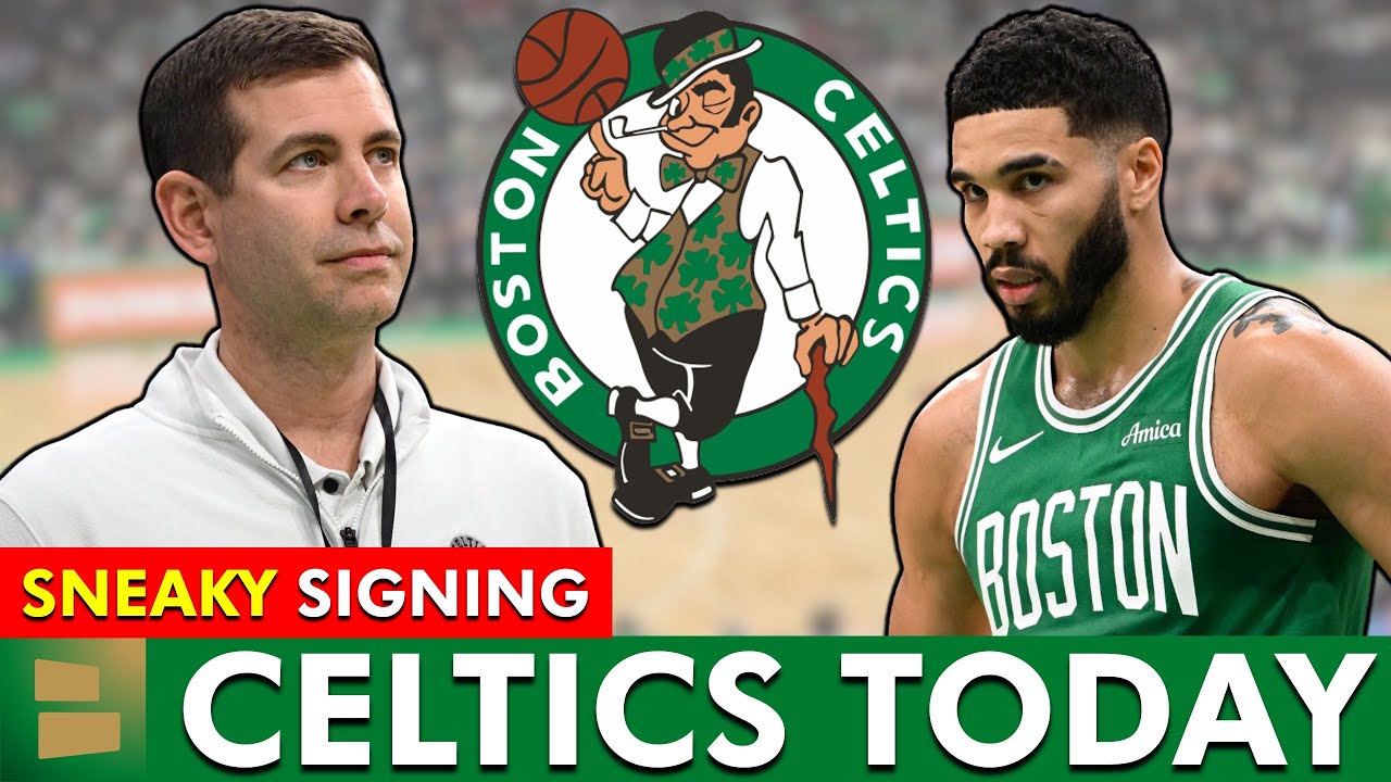 🚨Boston Celtics Make SNEAKY SIGNING + BIG Jayson Tatum Injury Update