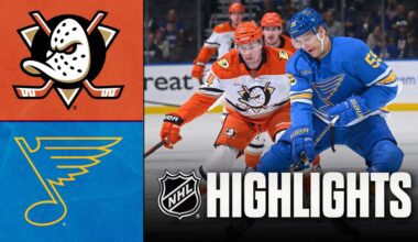 Ducks vs. Blues | NHL Highlights | December 01, 2025