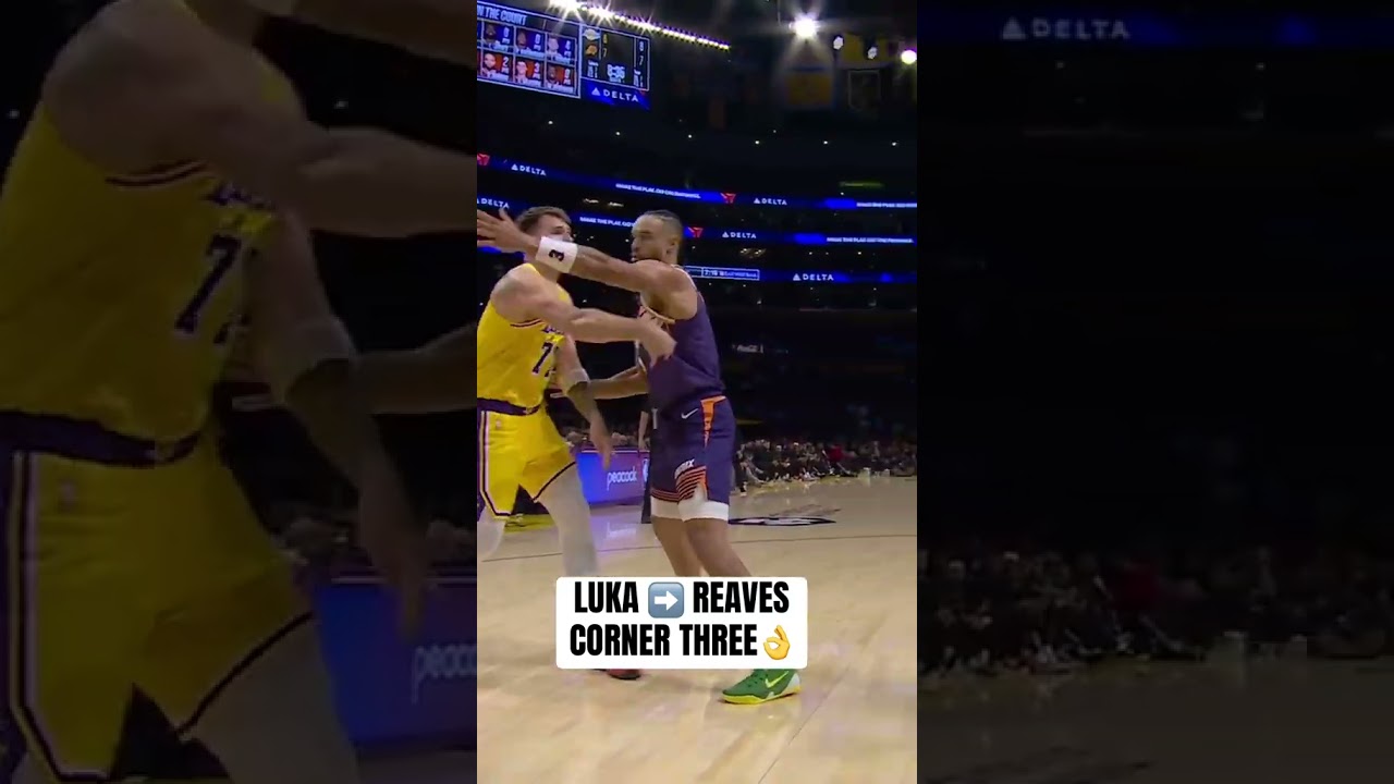 Luka put some zip on this ball 😳