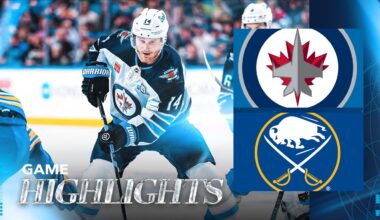 Buffalo Sabres vs. Winnipeg Jets - Game Highlights