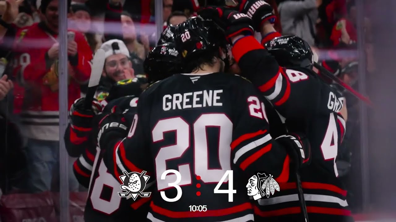 Five Unanswered Goals Against the Ducks | Chicago Blackhawks