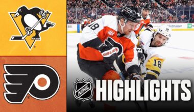 Penguins vs. Flyers | NHL Highlights | December 01, 2025