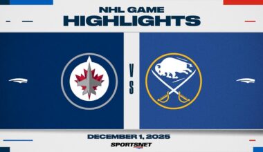 NHL Highlights | Jets vs. Sabres - December 1, 2025