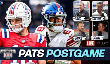 LIVE: Patriots vs Giants Postgame Show on CLNS Media
