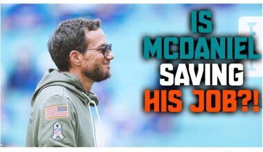 Is Miami Dolphins Mike McDaniel Saving His Job?!