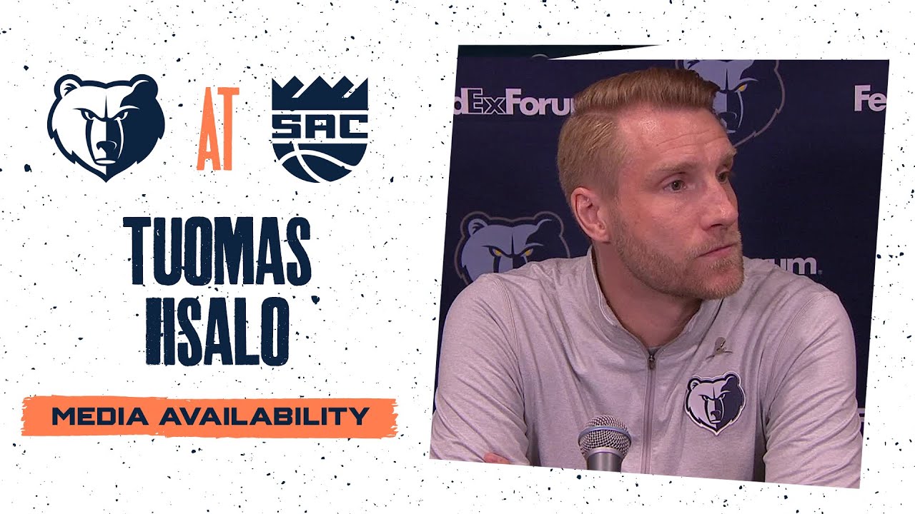Tuomas Iisalo Press Conference | Grizzlies vs. Kings