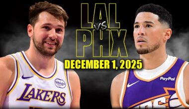 Los Angeles Lakers vs Phoenix Suns Full Game Highlights - December 1, 2025 | NBA Season