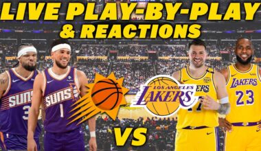 Phoenix Suns vs Los Angeles Lakers | Live Play-By-Play & Reactions