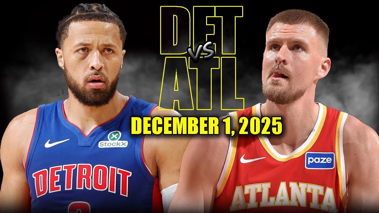 Detroit Pistons vs Atlanta Hawks Full Game Highlights - December 1, 2025 | NBA Season