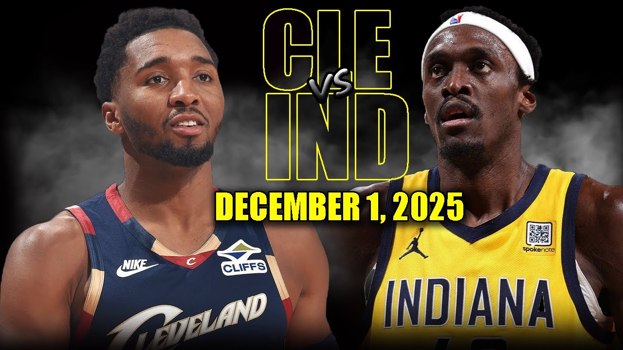 Cleveland Cavaliers vs Indiana Pacers Full Game Highlights - December 1, 2025 | NBA Season