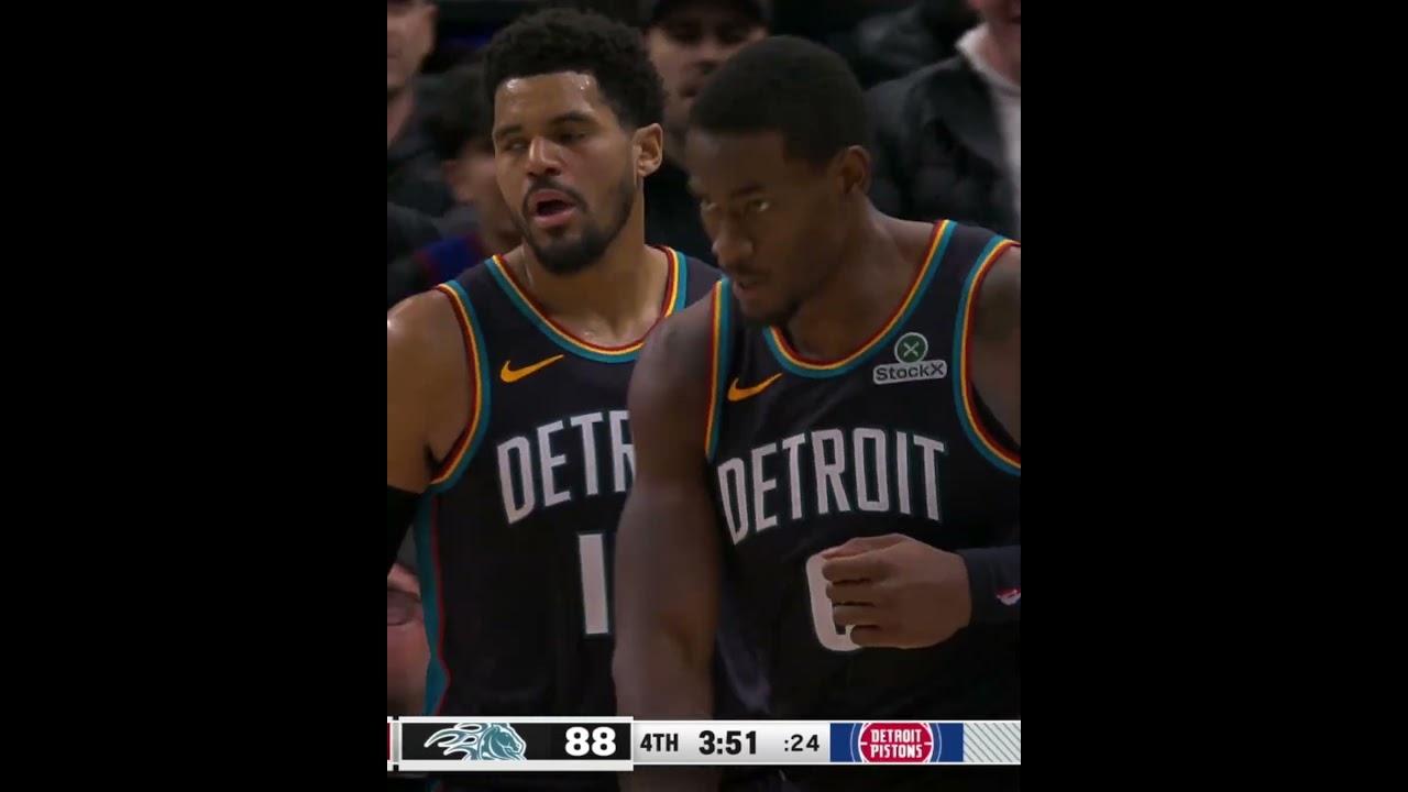 4th Quarter Top Plays | Pistons vs Hawks #nba #pistons