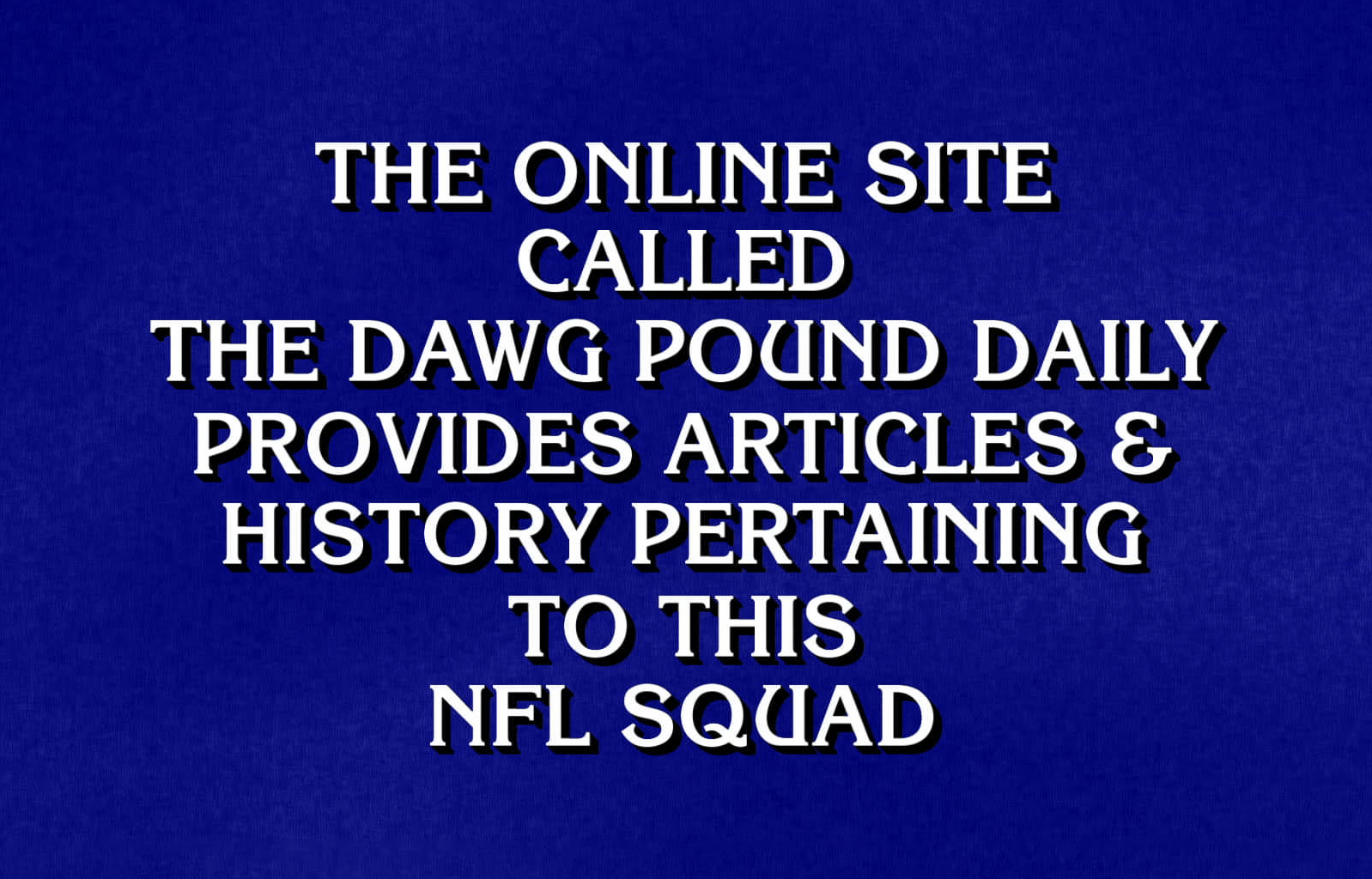 We thought you might like this clue.