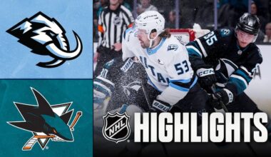 Mammoth vs. Sharks | NHL Highlights | December 01, 2025