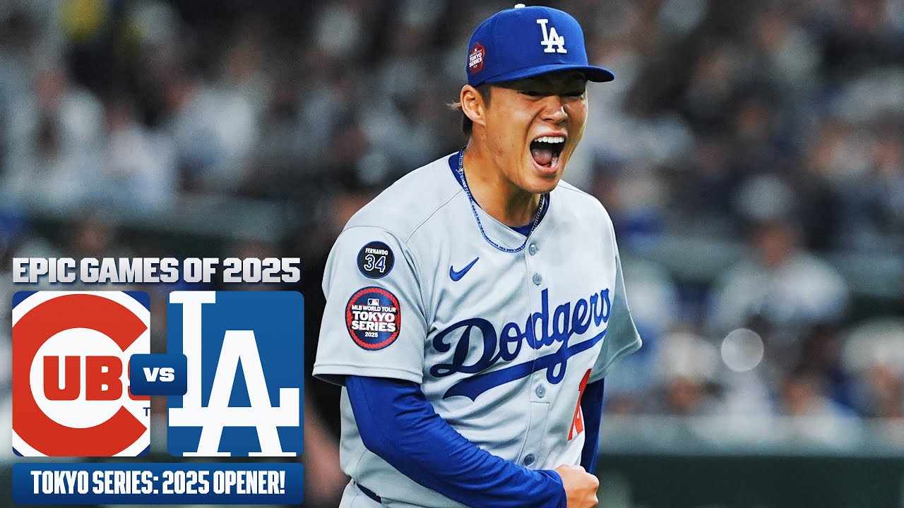 FULL GAME: Yamamoto, Shohei Ohtani lead way for Dodgers Tokyo Series Game 1 win (Dodgers vs. Cubs)