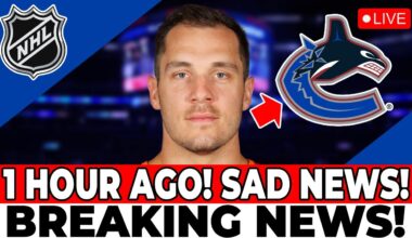 UNMISSABLE NEWS FROM THE NHL! SAD TRADE NEWS FOR CANUCKS! VANCOUVER CANUCKS NEWS TODAY!
