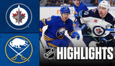 Jets vs. Sabres | NHL Highlights | December 01, 2025