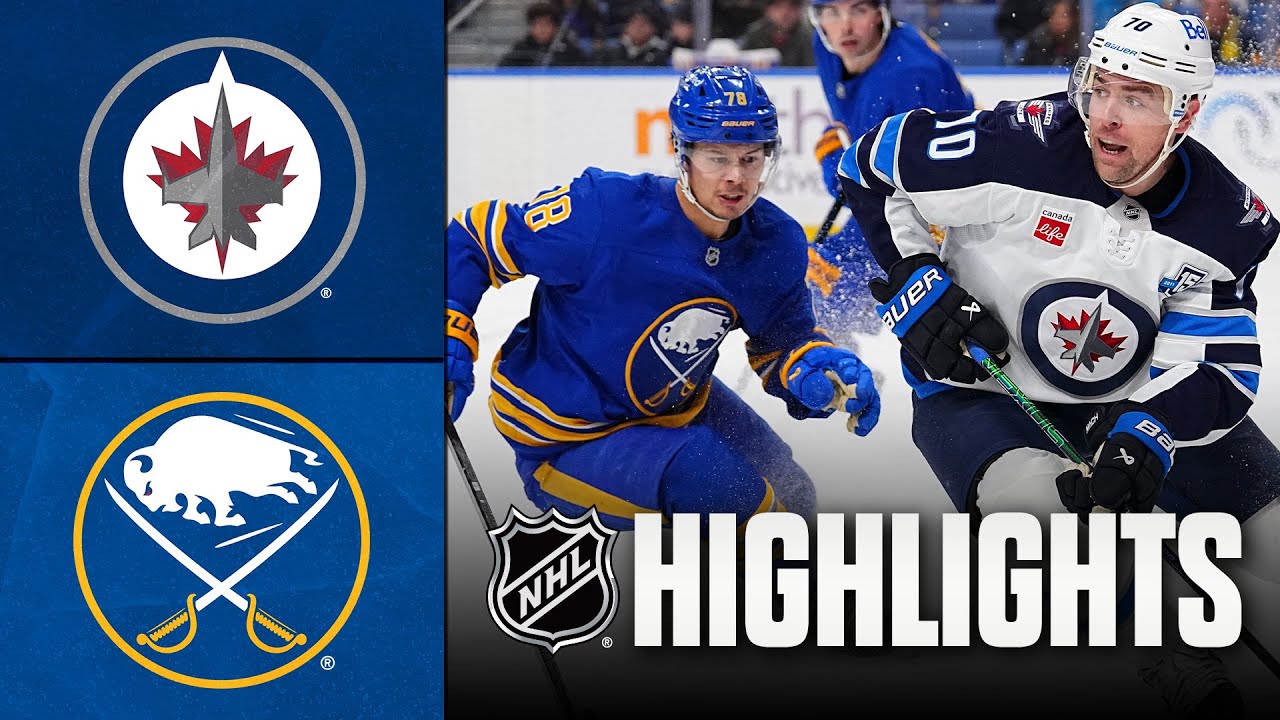 Jets vs. Sabres | NHL Highlights | December 01, 2025