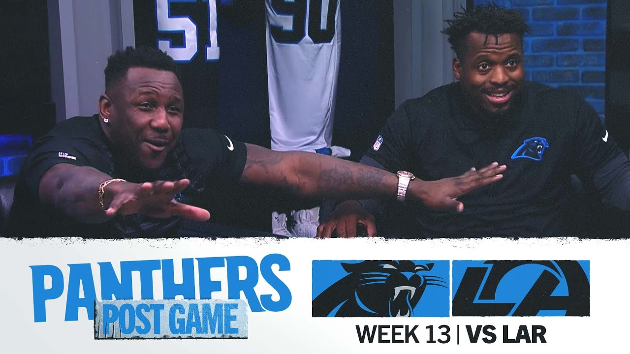 Panthers vs Rams Week 13 Reaction | Postgame Show | Carolina Panthers