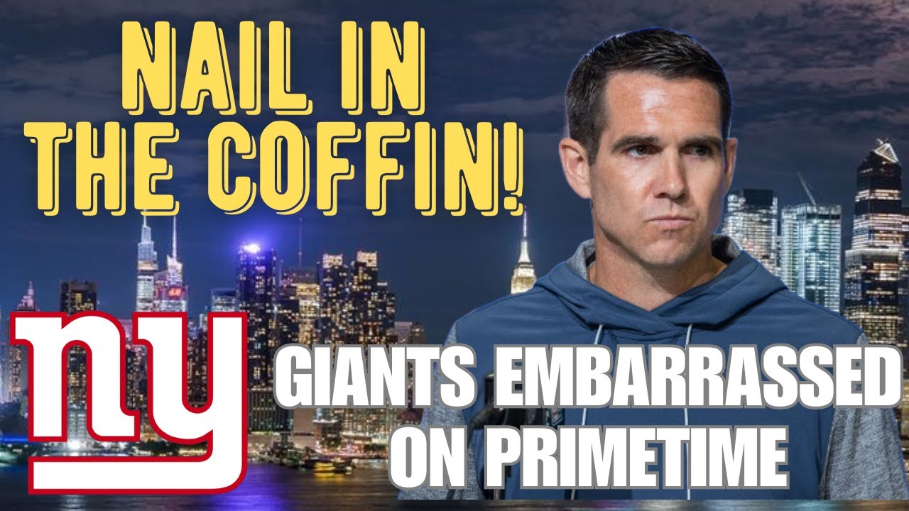 LIFELESS New York Giants Get Blown Out By New England Patriots! Joe Schoen is Done