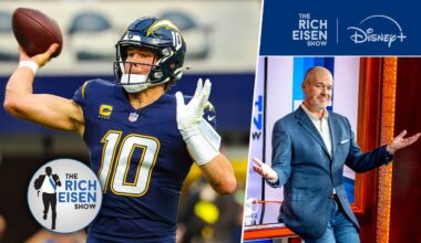 Rich Eisen: How Justin Herbert’s Hand Injury Could Impact the Chargers’ Playoff Hopes