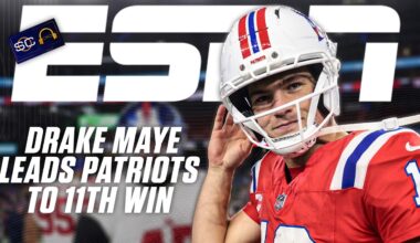 Giants vs. Patriots REACTION 🏈 Drake Maye leads New England to 10th-straight win 💪 | SC with SVP