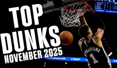 San Antonio Spurs Top Dunks from the Month of November | 2025-26 Season