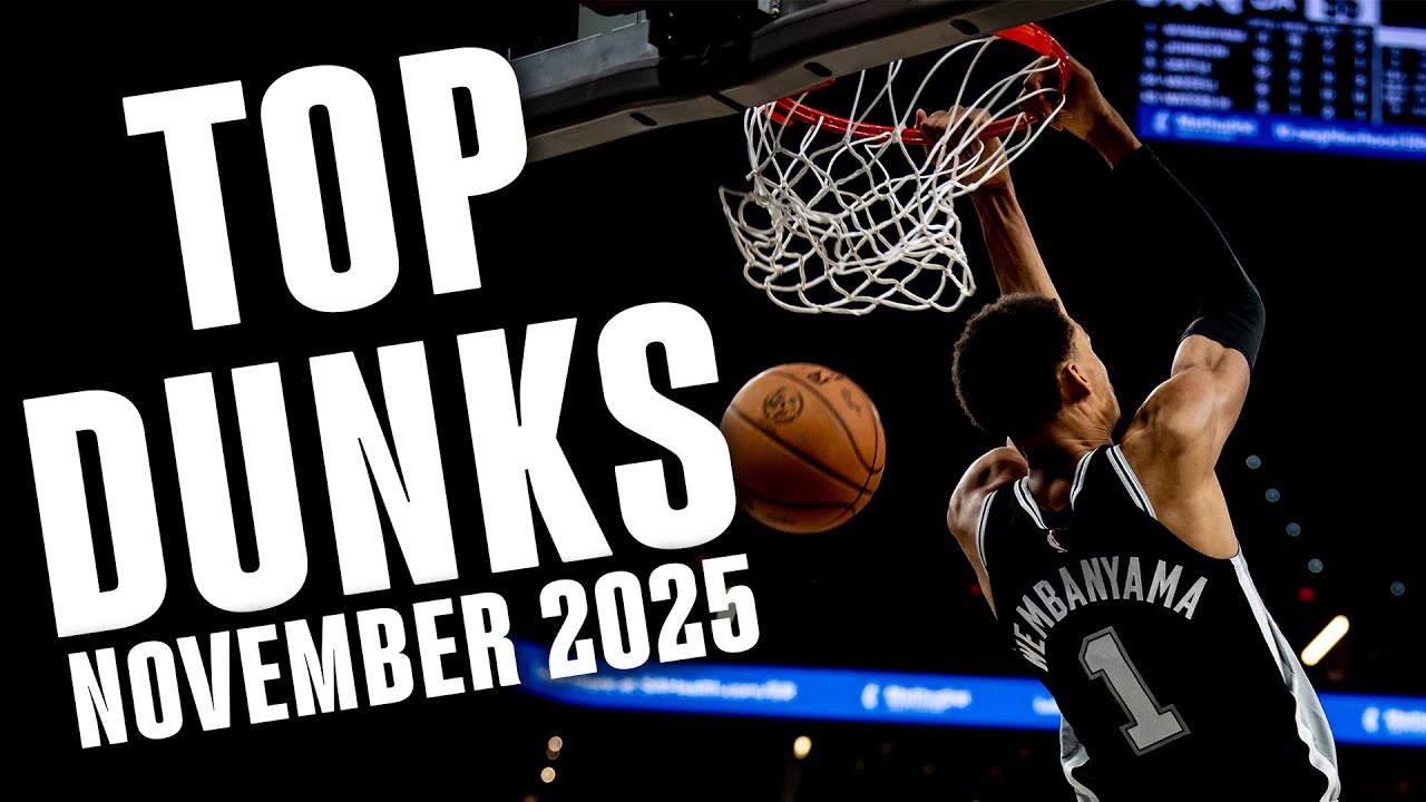 San Antonio Spurs Top Dunks from the Month of November | 2025-26 Season