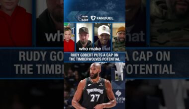 Rudy Gobert STUNTS Timberwolves Growth?!