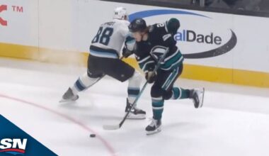 Sharks' Will Smith Dangles Through Mammoth's Defence For Highlight-Reel Goal