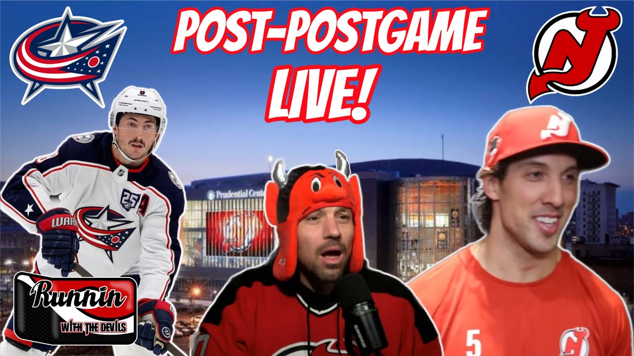 NJ Devils vs. Columbus Blue Jackets Post-Postgame LIVE! 12/1/25