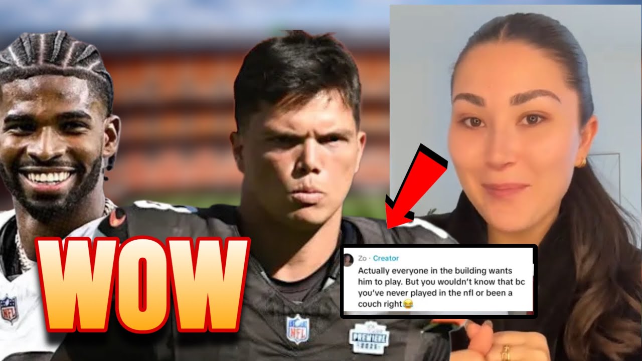 Dillon Gabriel GIRLFRIEND UNLOADS ON SHEDEUR SANDERS AND THE CLEVELAND BROWNS ‼️👀
