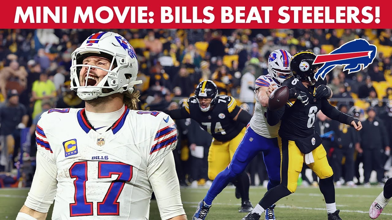 Relive the Bills Dominating Win Over Aaron Rodgers & The Steelers! | Mini Movie | Buffalo Bills