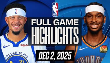WARRIORS vs THUNDER FULL GAME HIGHLIGHTS DECEMBER 2, 2025 NBA HIGHLIGHTS TODAY | NBA 2K26 GAMEPLAY