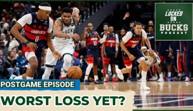 Milwaukee Bucks' All-Too-Familiar Issues Return in Embarrassing 126-123 Wizards Defeat
